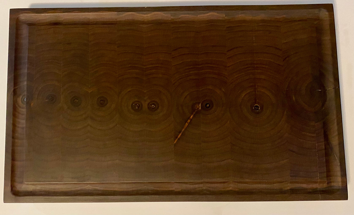 Walnut End Grain Cutting Board – Handmade Butcher Block for Kitchen