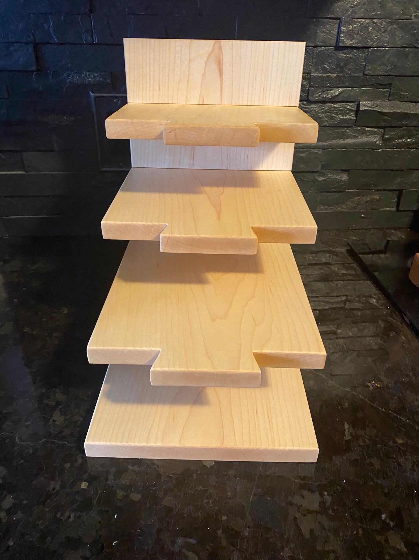 Maple Mini Cutting Board + Storage Rack