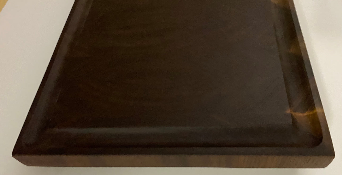 Walnut End Grain Cutting Board – Handmade Butcher Block for Kitchen