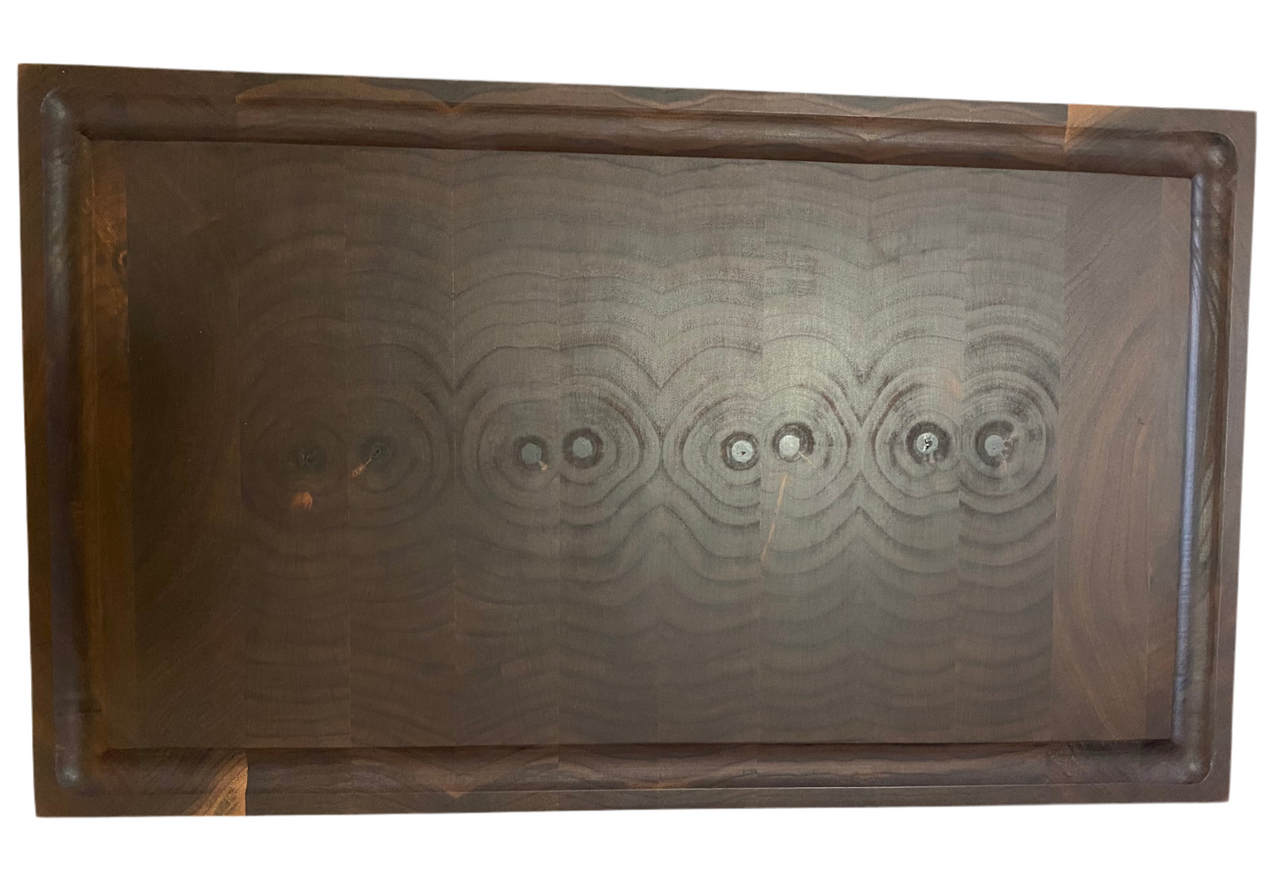 Walnut End Grain Cutting Board – Handmade Butcher Block for Kitchen