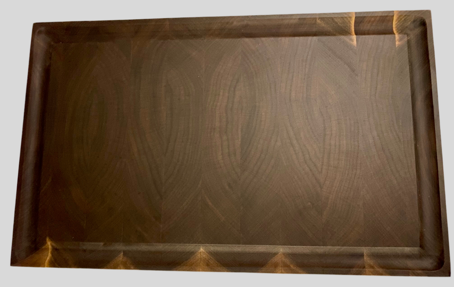 Walnut End Grain Cutting Board – Handmade Butcher Block for Kitchen