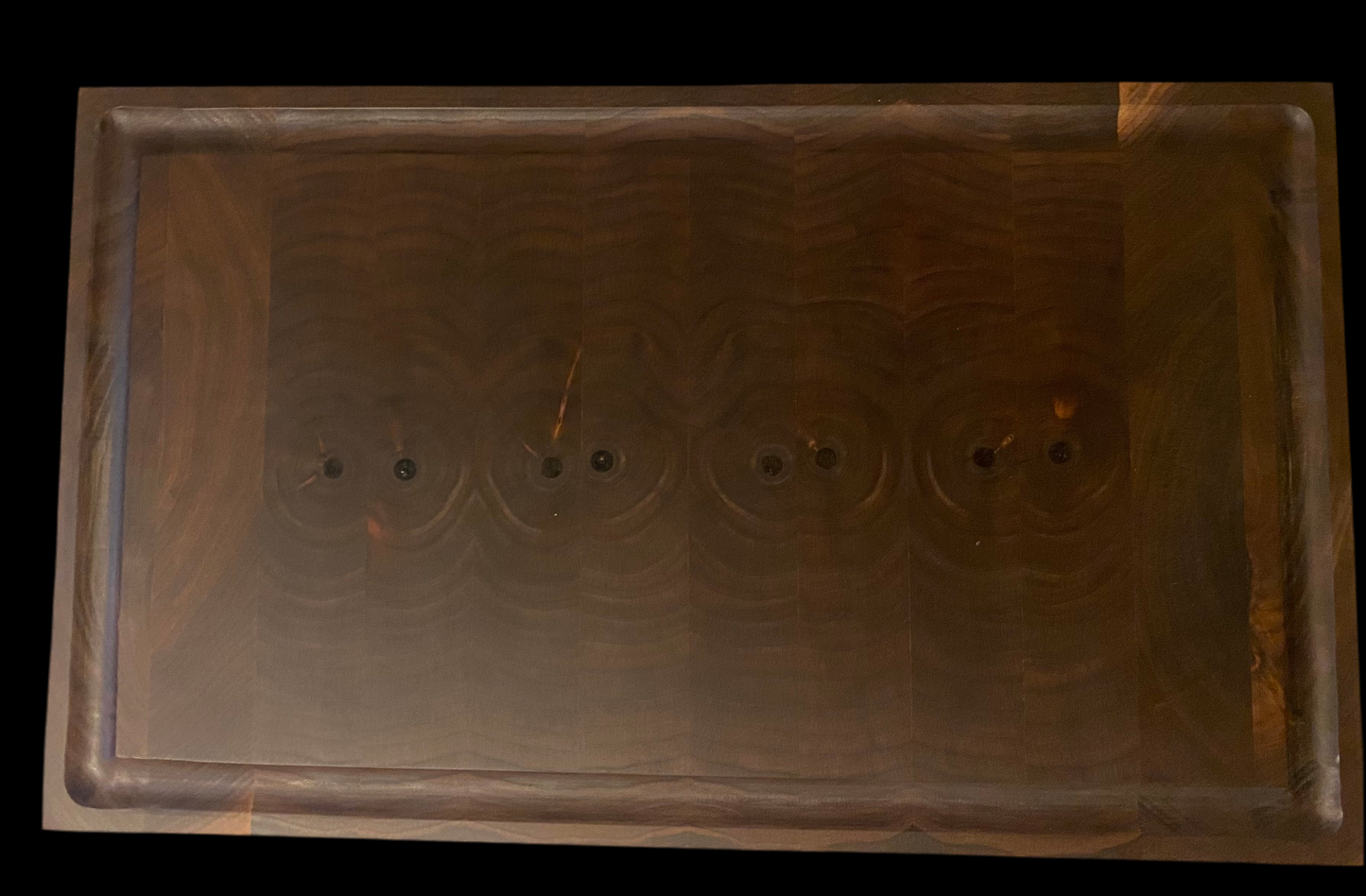 Walnut End Grain Cutting Board – Handmade Butcher Block for Kitchen