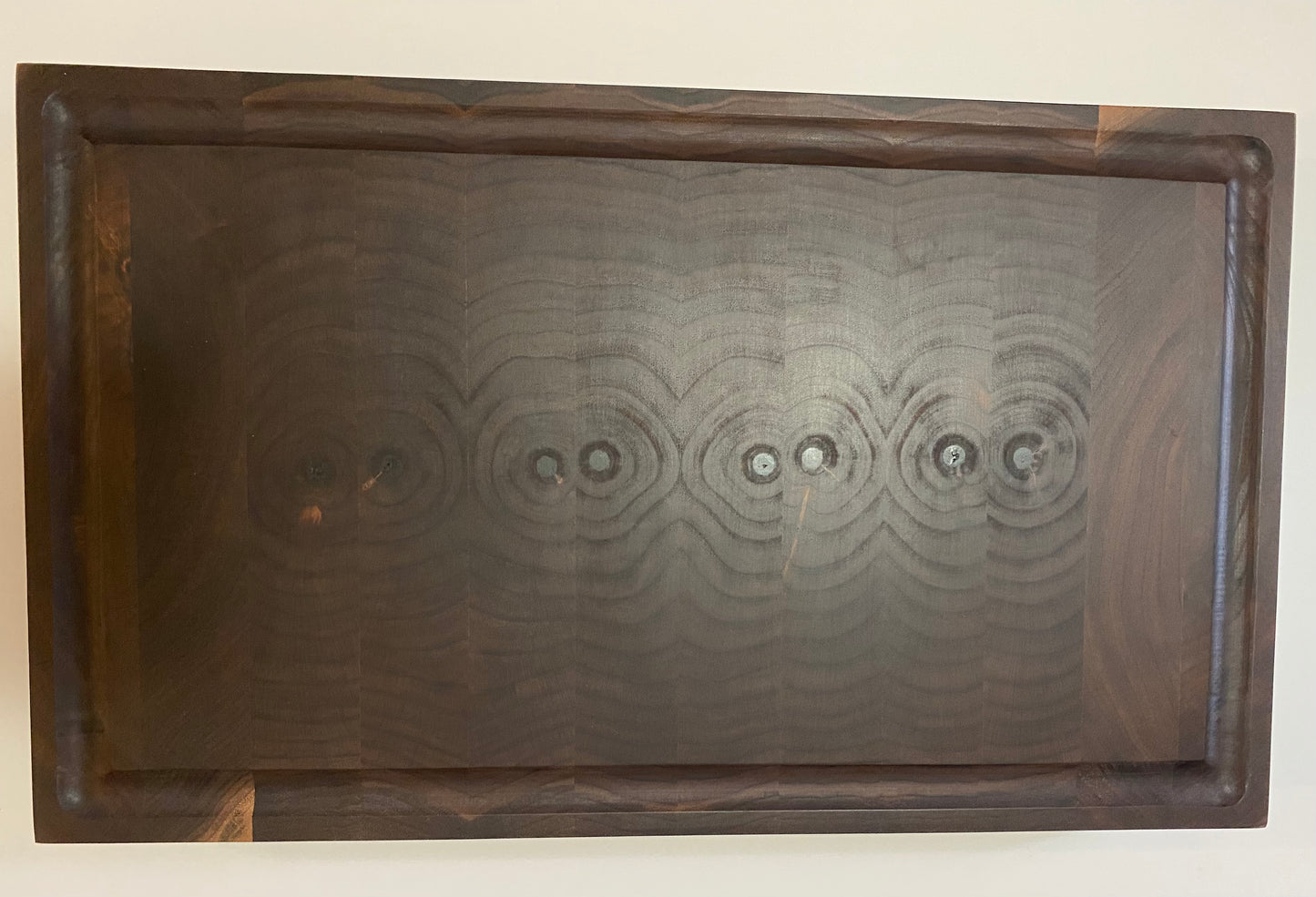 Walnut End Grain Cutting Board – Handmade Butcher Block for Kitchen