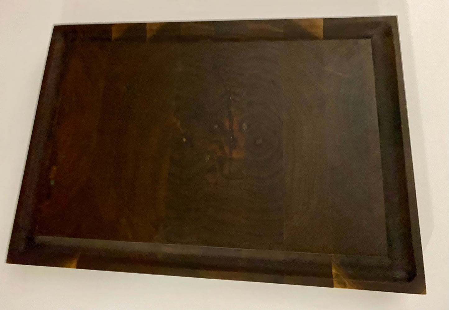 Walnut End Grain Cutting Board – Handmade Butcher Block for Kitchen