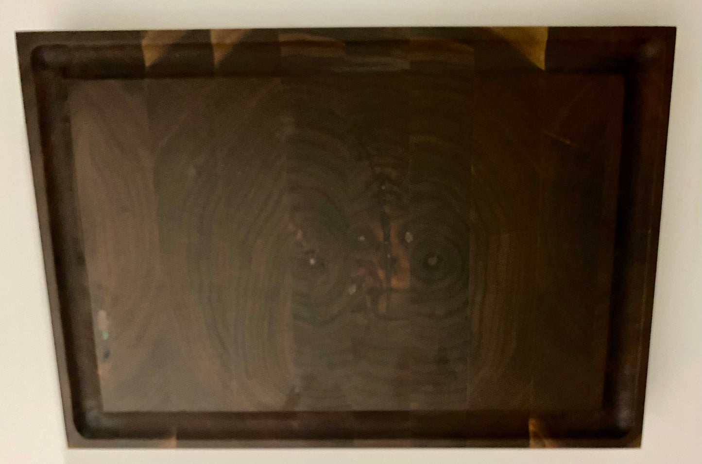 Walnut End Grain Cutting Board – Handmade Butcher Block for Kitchen