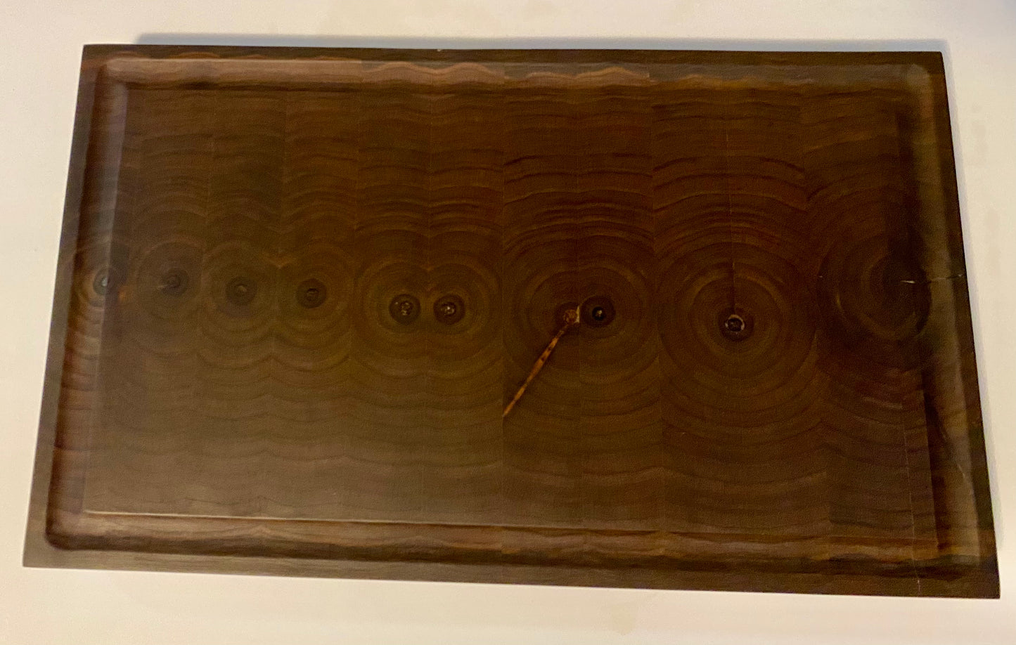 Walnut End Grain Cutting Board – Handmade Butcher Block for Kitchen