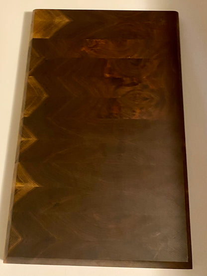 Cutting Board Walnut End Grain  | Studio Design Cutting board| The Artisan Collection | Studio 5 Woodworking