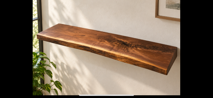 Ready to Ship – 48″ Walnut Floating Shelf