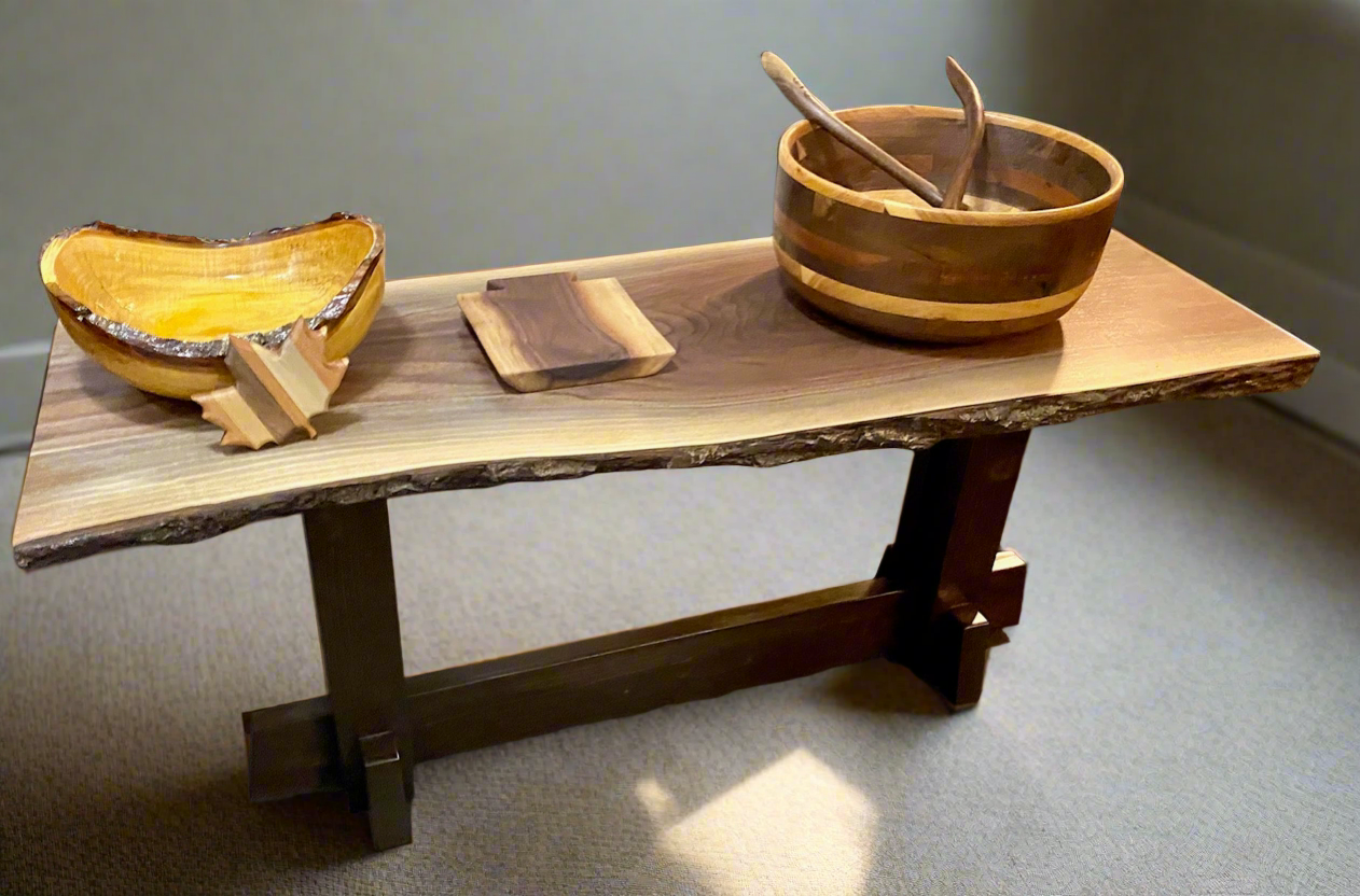 Live Edge Walnut Coffee Table