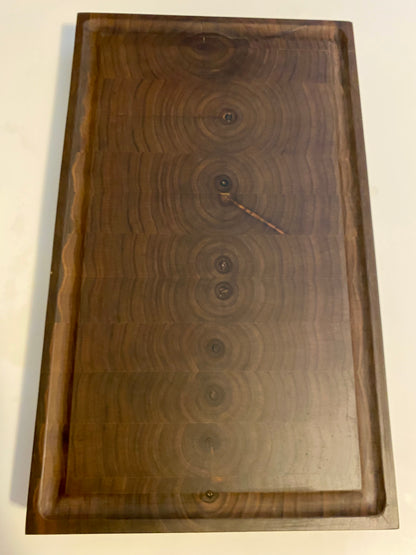 Cutting Board Walnut End Grain  | Studio Design Cutting board| The Artisan Collection | Studio 5 Woodworking