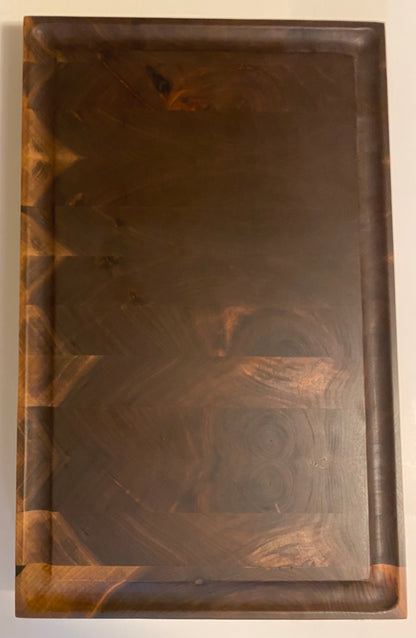 Cutting Board Walnut End Grain  | Studio Design Cutting board| The Artisan Collection | Studio 5 Woodworking