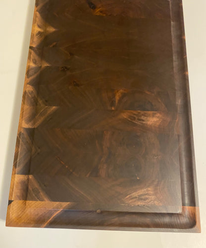 Cutting Board Walnut End Grain  | Studio Design Cutting board| The Artisan Collection | Studio 5 Woodworking