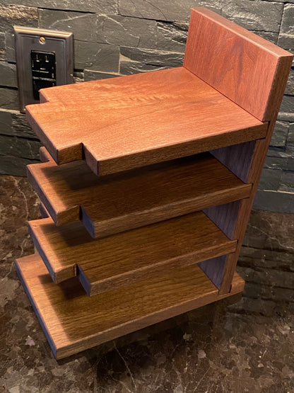 Mini Walnut Charcuterie Board Set with Countertop Display | The Artisan Collection | Studio 5 Woodworking