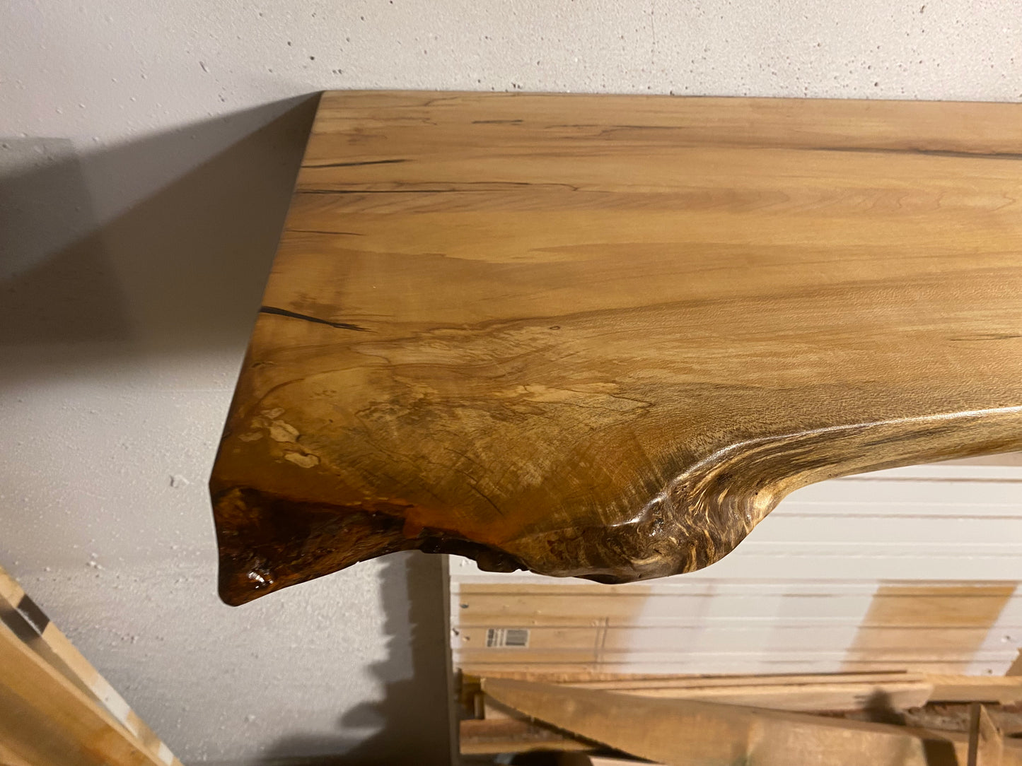 Floating Shelf 2" Thick | Solid Wood-Pick Your Size | The Horizon Collection