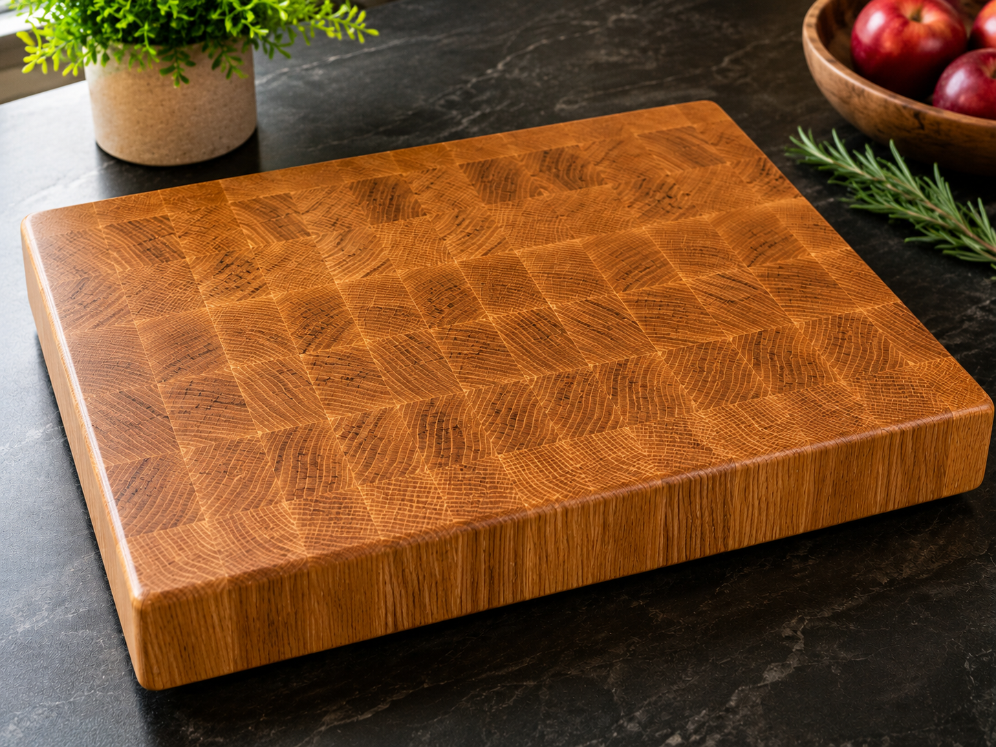 Red Oak End Grain Cutting Board