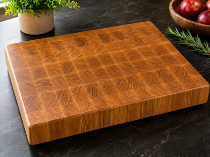 Red Oak End Grain Cutting Board