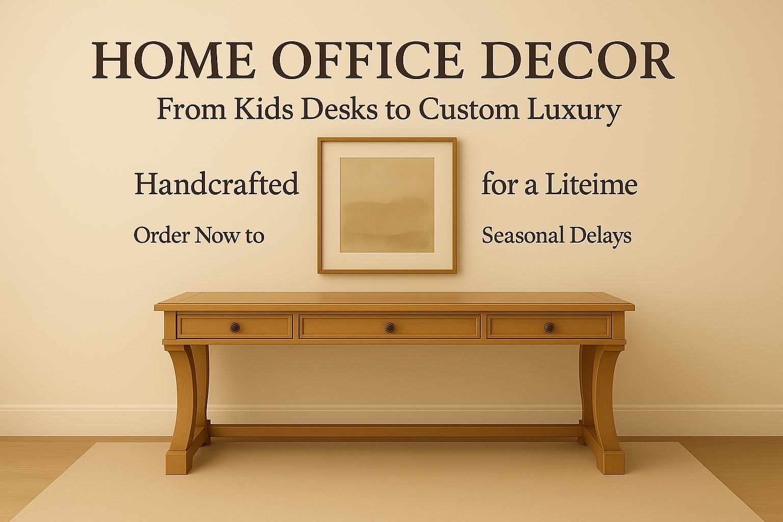 Corrected Home Office Decor Banner