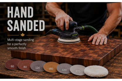 Hand Sanded - Arms Only