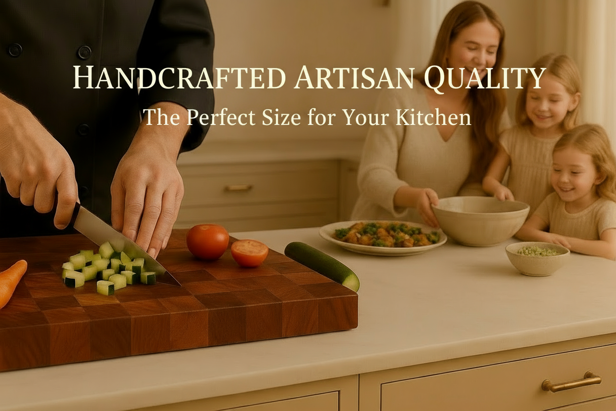 Handcrafted Artisan Quality - The Perfect Size for Your Kitchen