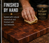Handmade End Grain Cutting Board – Custom Sizes & Wood Options – Made in Canada