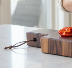 End Grain Butcher Block – Walnut, Heirloom Maple & Cherry – Handmade in Canada