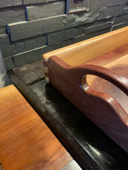 Maple Walnut Serving Tray