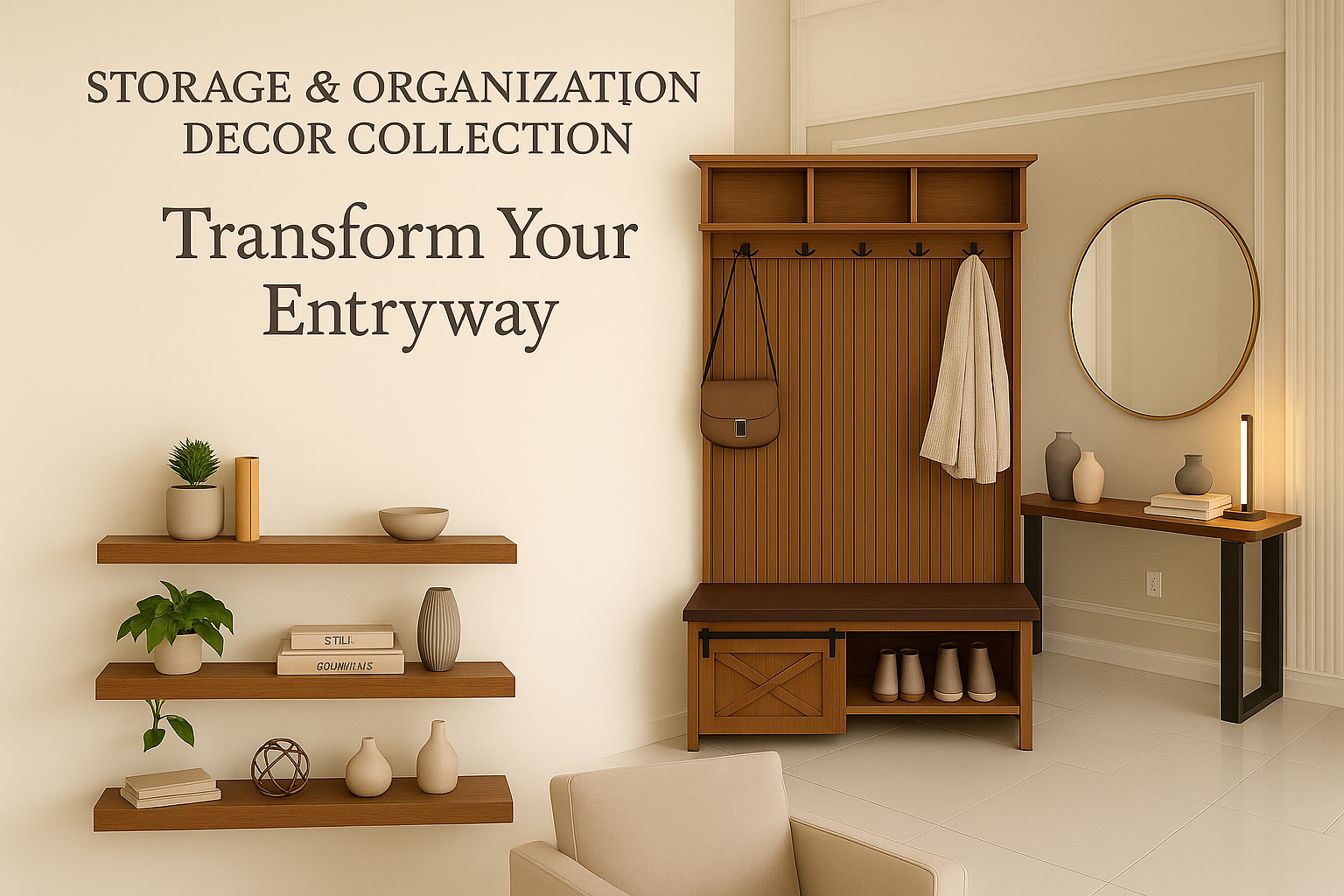 Storage & Organization Decor Collection Banner